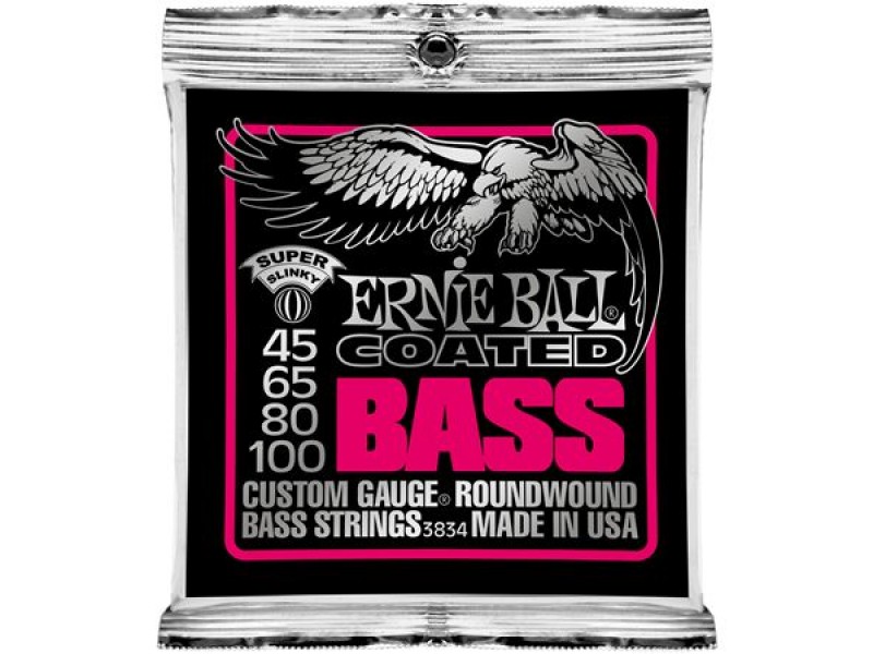 ERNIE BALL 3834 045-100 Струны для бас-гитары Изображение ERNIE BALL 3834 045-100 Струны для бас-гитары