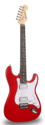 Изображение Bosstone SG-04HH RD+Bag Гитара электрическая, 6 струн; цвет красный