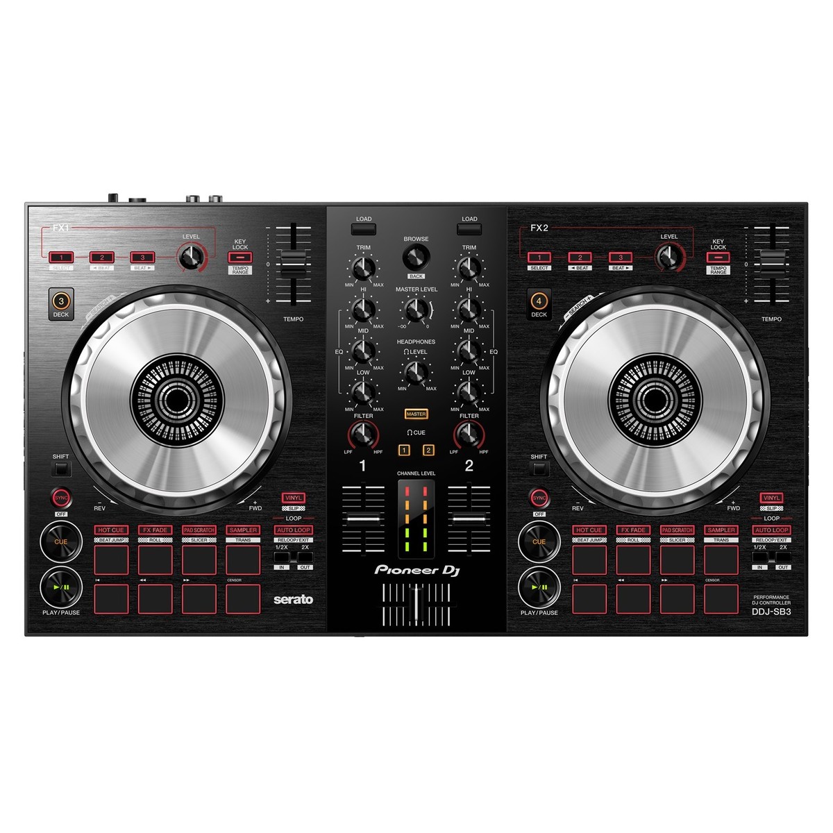 Изображение PIONEER DDJ-SB3 DJ-контроллер для SERATO