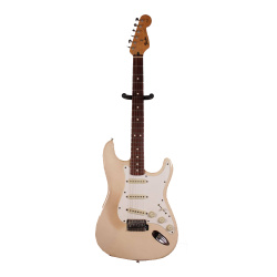 Изображение Fender Stratocaster Squier Series Mexico 1994 Электрогитара б/у, s/n MN405702, SSS, vintage white