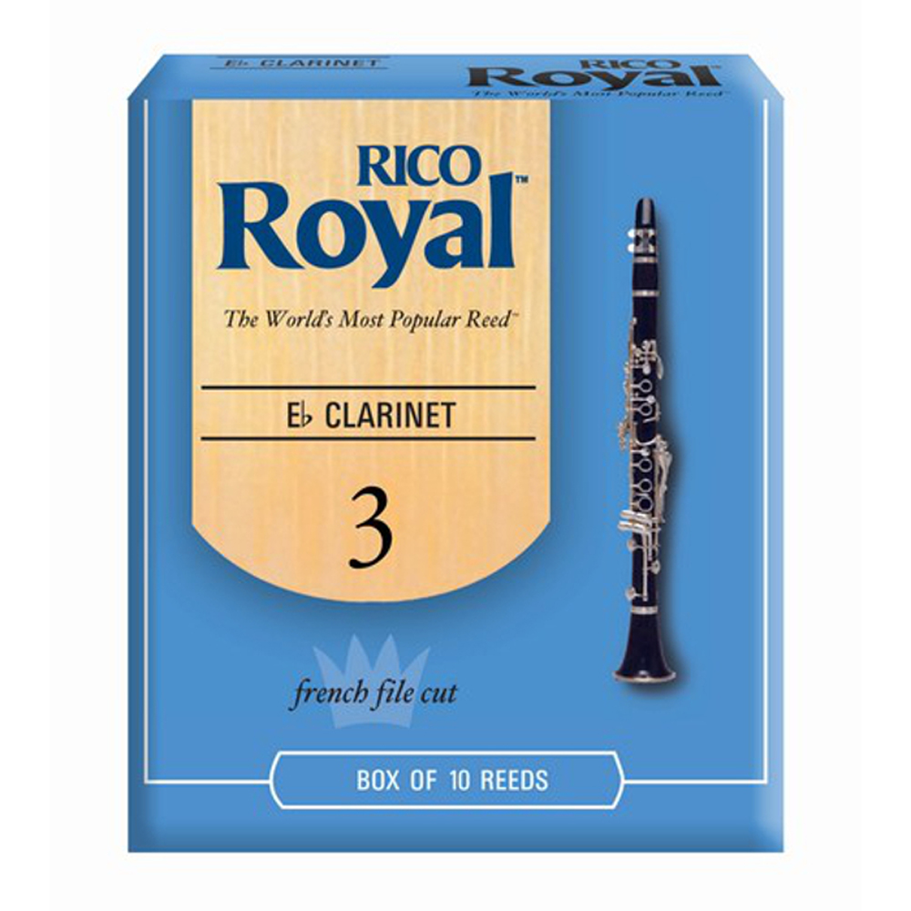 RICO RBB1030 Трости кларнет Eb Rico Royal 3 Изображение RICO RBB1030 Трости кларнет Eb Rico Royal 3
