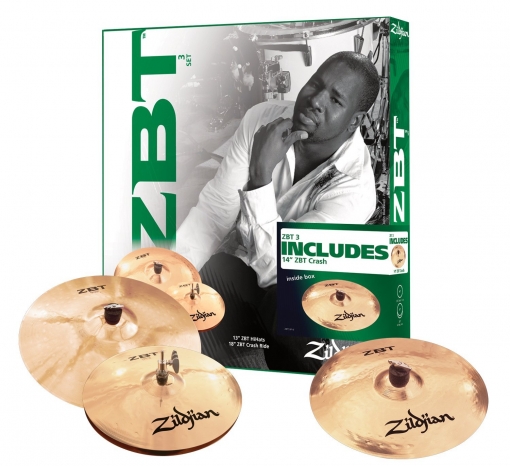 Изображение ZILDJIAN ZBTS3P-9 Набор тарелок ZBT Starter 2009 B