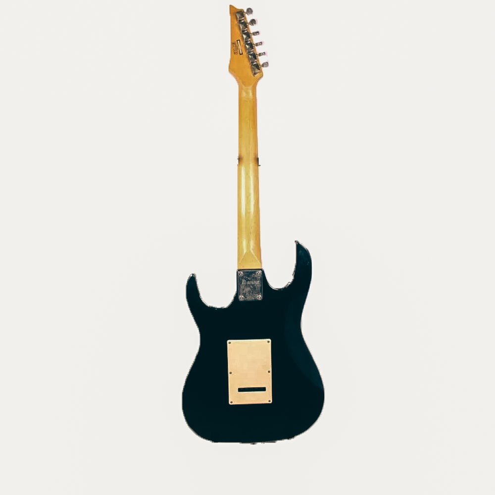 Изображение Ibanez GIO Superstrat Электрогитара б/у, S/n J070455698, HSS, Черный, Белый пикгард