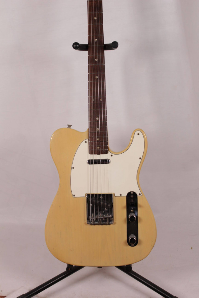 Изображение Fender Telecaster USA 1973 Электрогитара б/у, s/n 409909, SS, Кремовый, белый пикгард + Кейс