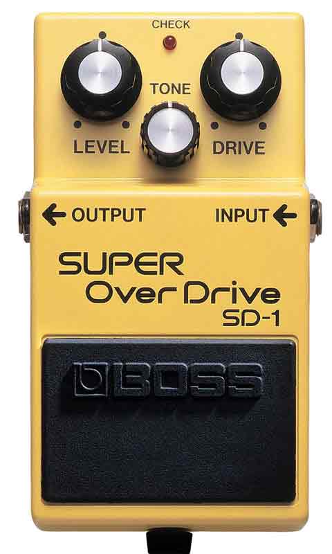 BOSS SD-1 Педаль гитарная Super Overdrive Изображение BOSS SD-1 Педаль гитарная Super Overdrive