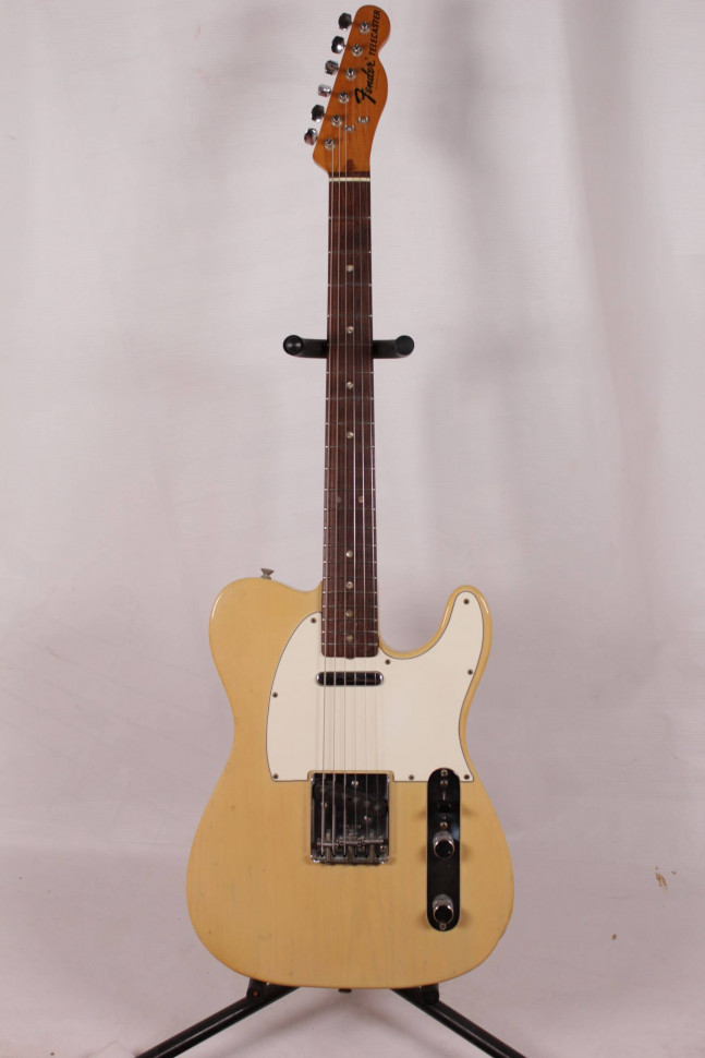 Изображение Fender Telecaster USA 1973 Электрогитара б/у, s/n 409909, SS, Кремовый, белый пикгард + Кейс