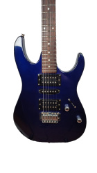 Изображение Ibanez GIO Superstrat Электрогитара б/у, S/n J050958041, HSH, Темно-Синий, Хромированная фурнитура