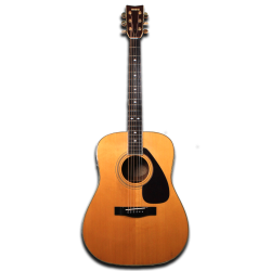Изображение Yamaha L-6 1981 Акустическая гитара б/у, натуральный, черный пикгард, инкрустация ромбики, верхняя д