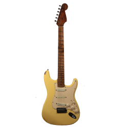 Изображение Fender Stratocaster USA Yngwie Malmsteen Signature Электрогитара б/у, s/n SE 922096, SSS, желтый, те