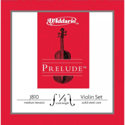 Изображение D`ADDARIO J810-1/8M PRELUDE Комплект струн для скрипки