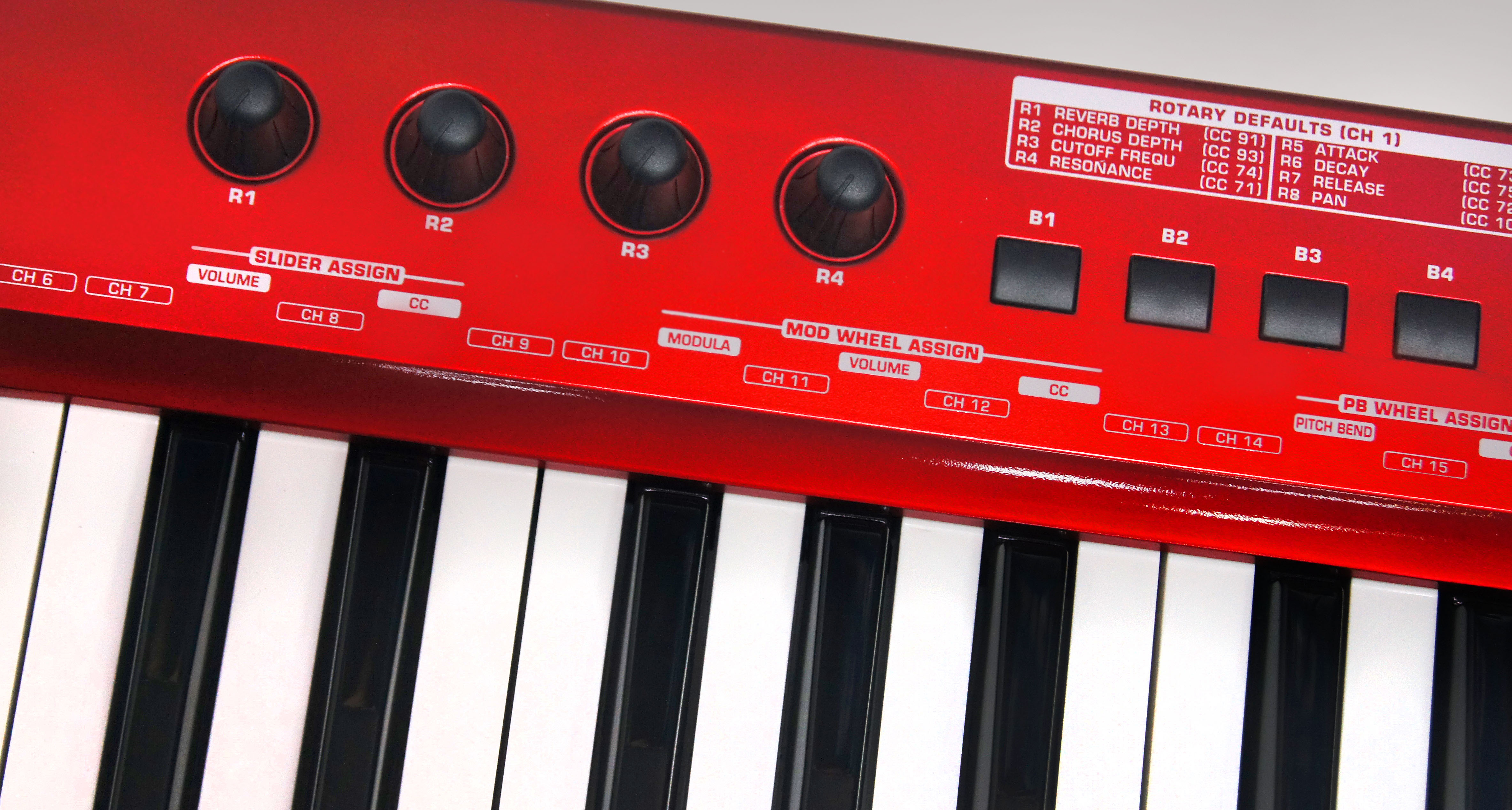 Изображение BEHRINGER UMX610 USB MIDI-клавиатура 61 клавиш