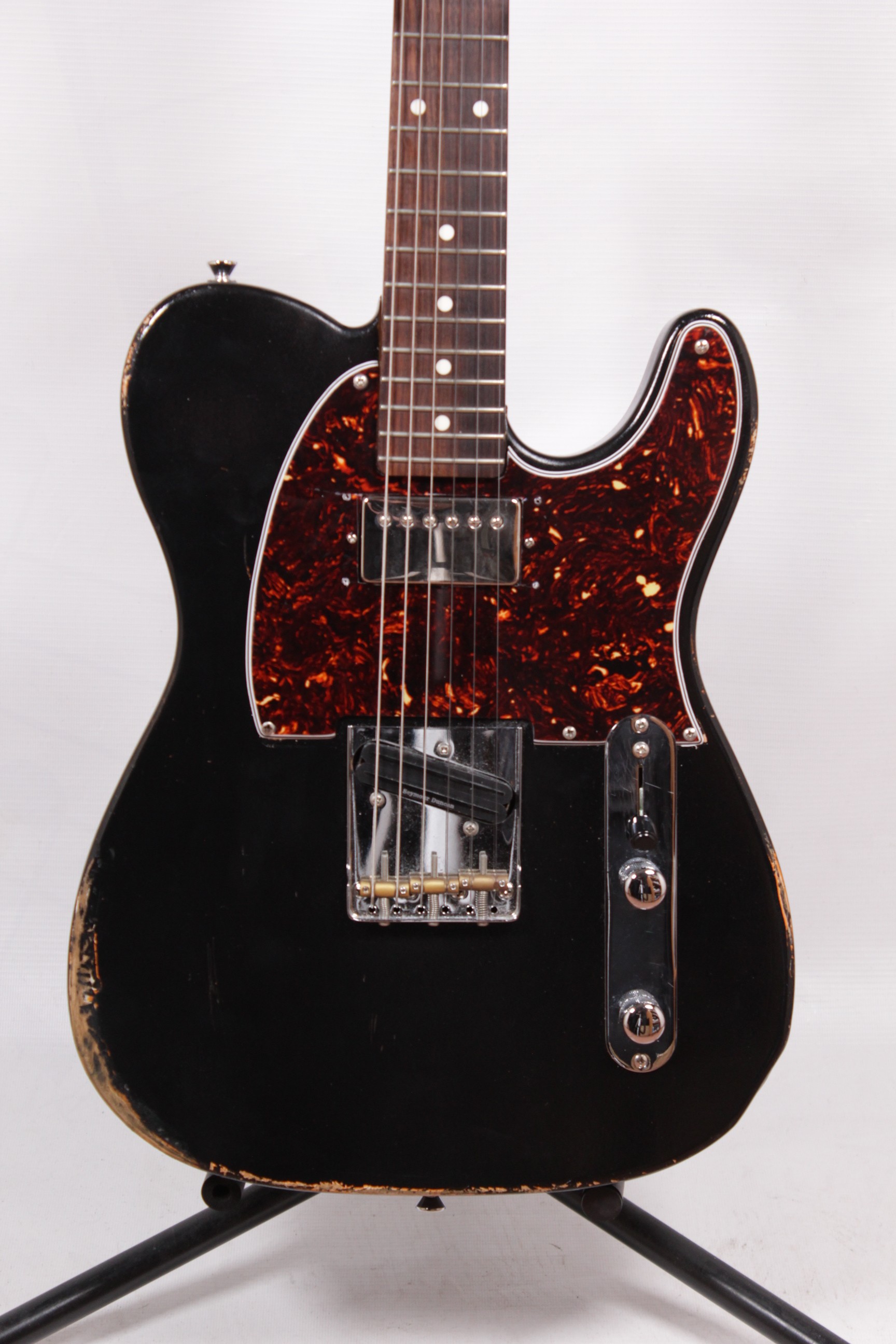Изображение COOLZ Telecaster Электрогитара Б/У, sn: K140398, черный, HH, релик