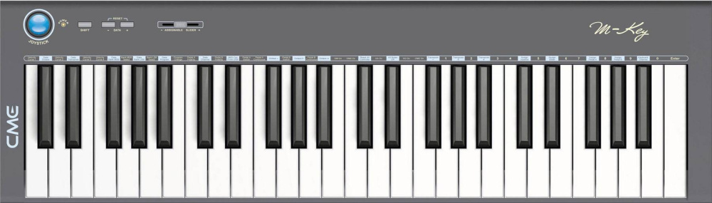 Изображение CME M-KEY V2 MIDI-клавиатура, 49 клавиш, порт USB