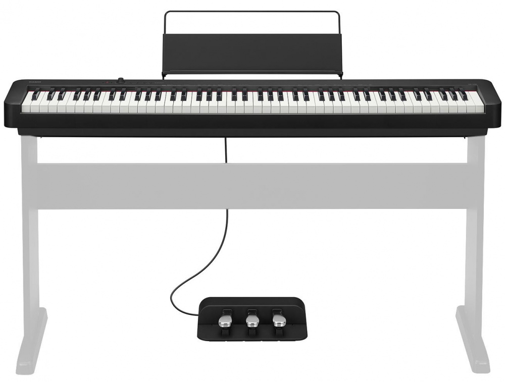 Изображение Цифровое пианино Casio S-150BK + педали