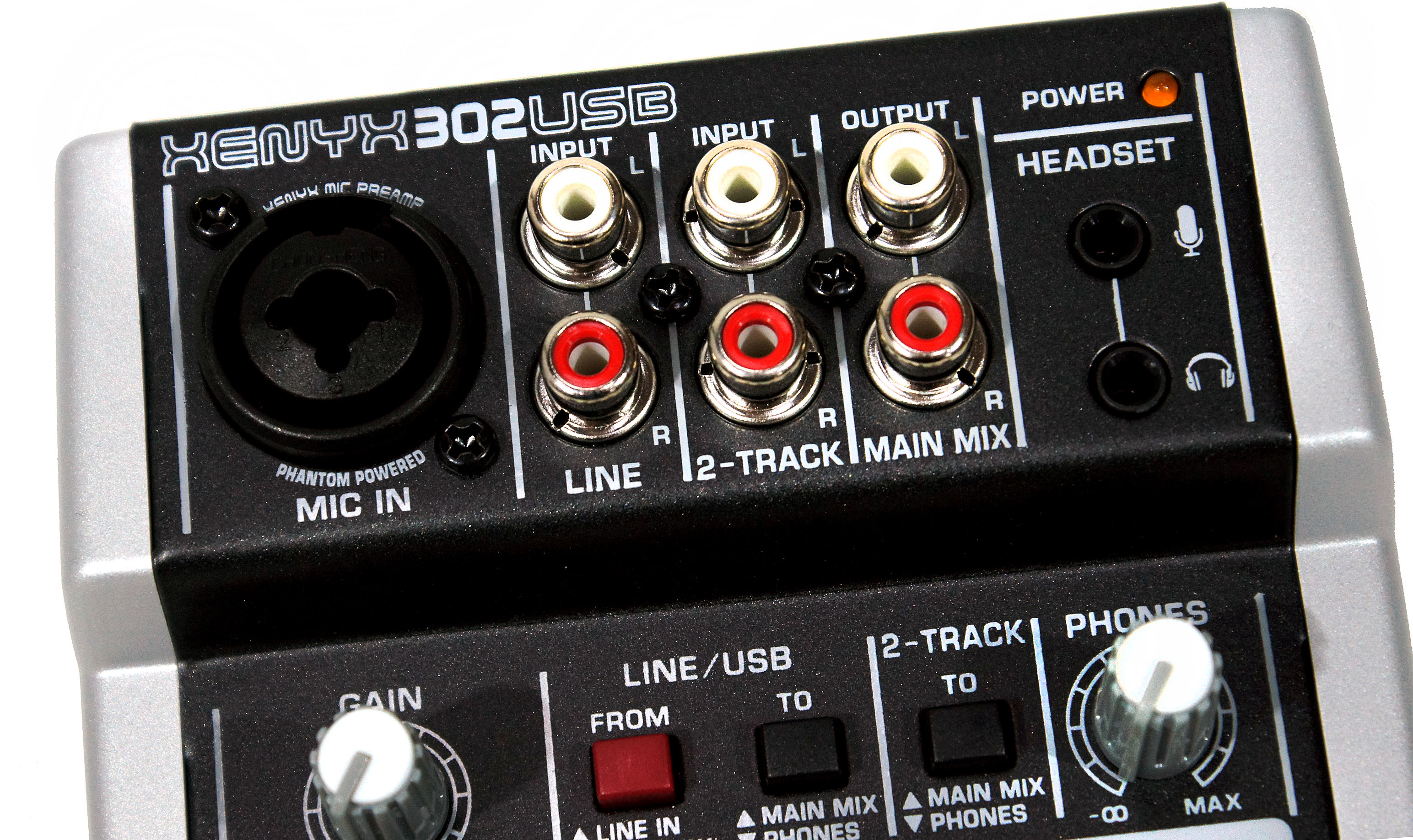 Изображение BEHRINGER XENYX 302USB Микшерный пульт