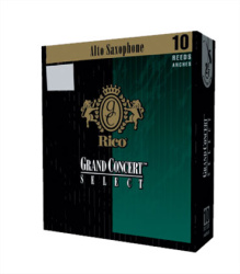 Изображение RICO RGC10ASX250 Grand Concert Select Трости для саксофона альт, размер 2.5