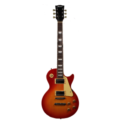 Изображение Maison Les Paul Электрогитара б/у, HH, Cherry Sunburst, хромовая фурнитура, пожелтевший пикгард, Mad