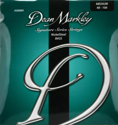 Изображение Dean Markley DM2606A Signature Nickel Steel Комплект струн для бас-гитары, никелированные, 48-106