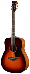 Изображение YAMAHA FG820 BROWN SUNBURST Акустическая гитара