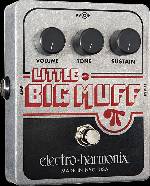 Изображение ELECTRO-HARMONIX Little Big Muff Pi Педаль гитарная Distortion