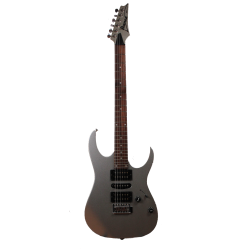 Изображение Ibanez RG Series Superstrat Электрогитара б/у, s/n 906116, HSH, серебристый металлик, черные звукосн