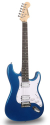 Изображение Bosstone SG-04HH BL+Bag Гитара электрическая, 6 струн; цвет синий
