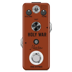 Изображение Rowin LEF-305 Holy War Heavy Metal Distortion Педаль гитарная Distortion, Красная