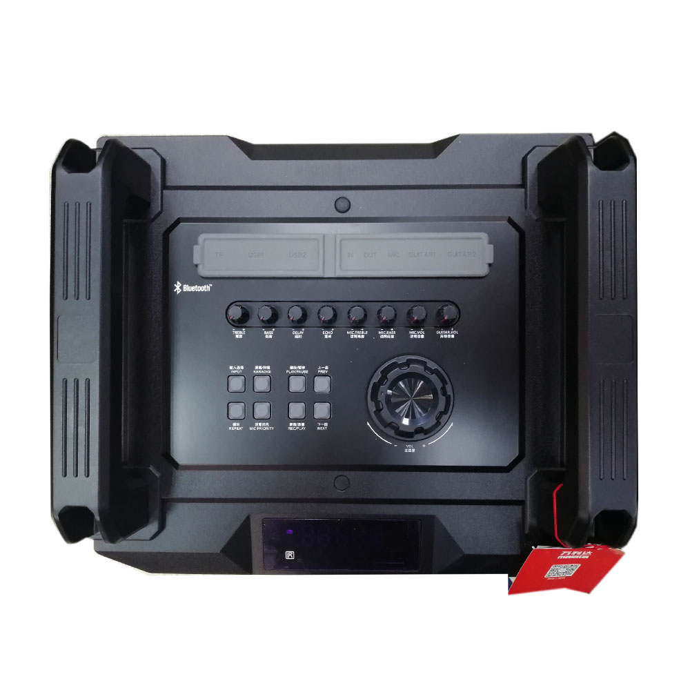 MALATA 9036 Активная акустическая система 15", 650W + 2 ручных радио-микрофона Изображение MALATA 9036 Активная акустическая система 15", 650W + 2 ручных радио-микрофона
