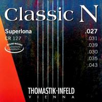 Изображение THOMASTIK CR128 Classic N Комплект струн для акустической гитары, нейлон/хромированная сталь 027-043