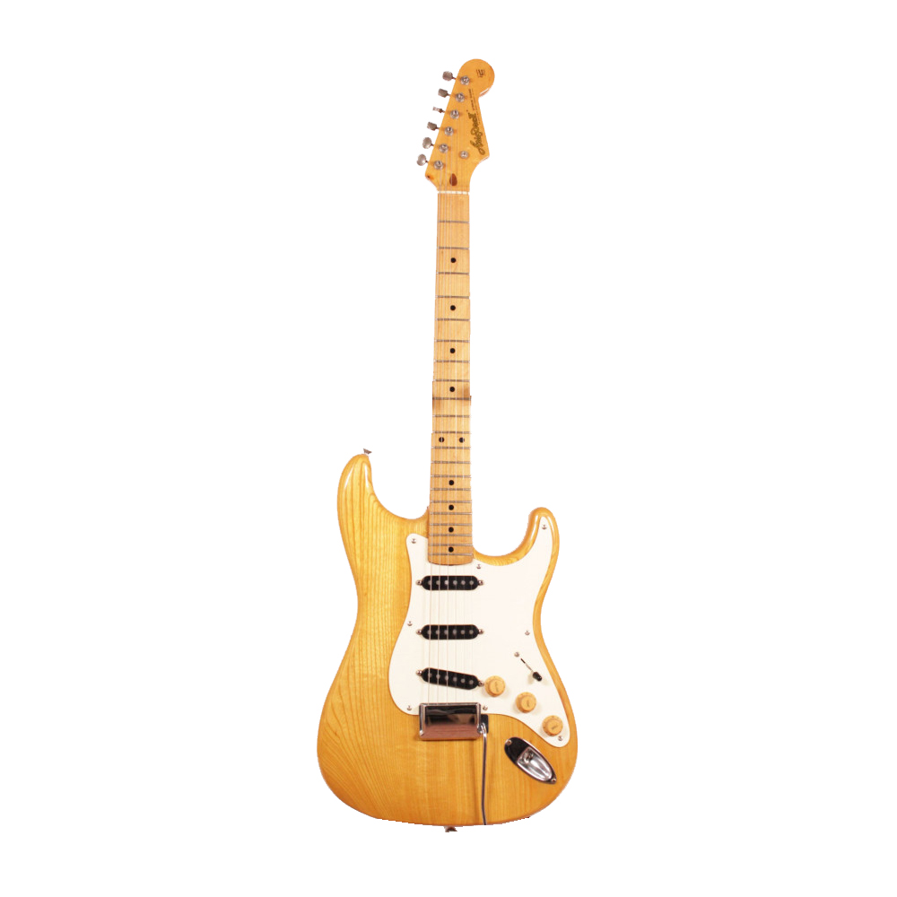 Изображение Aria Pro 2 ST-400 Strikin' Sound 1980 Stratocaster Japan s/n C801983, SSS, натуральный