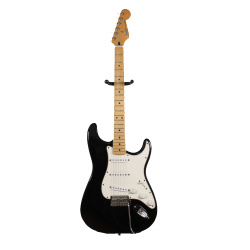 Изображение Fender Stratocaster Mexico 1999 Электрогитара б/у, s/n MN9339901, SSS, Черный, белый пикгард