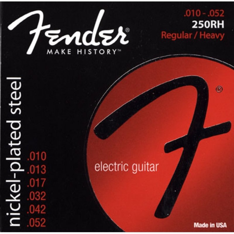 FENDER 250RH 010-052 Струны для электрогитары Изображение FENDER 250RH 010-052 Струны для электрогитары