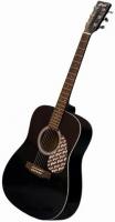 Изображение FLIGHT W12701 BK Акустическая гитара, цвет - чёрны