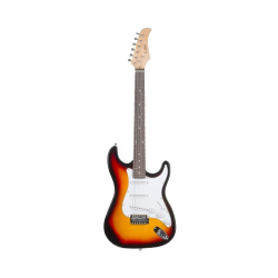 Изображение FABIO ST200SB Электрогитара Stratocaster HSS, цвет: санбёрст