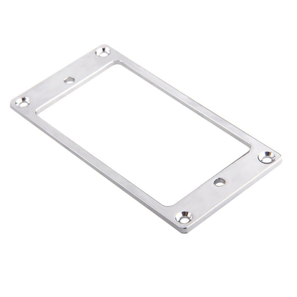 Изображение Musiclily MX0643 Комплект рамок звукоснимателя (1+1), прямые, хром