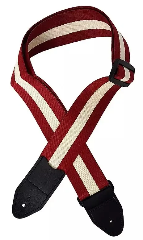 Изображение BaggZ G-strap-3R Ремень гитарный, цвет Red