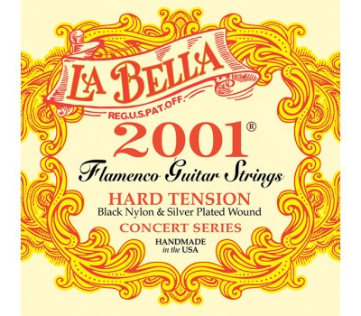 Изображение LA BELLA 2001FH Flamenco Hard Tension Нейлоновые стр