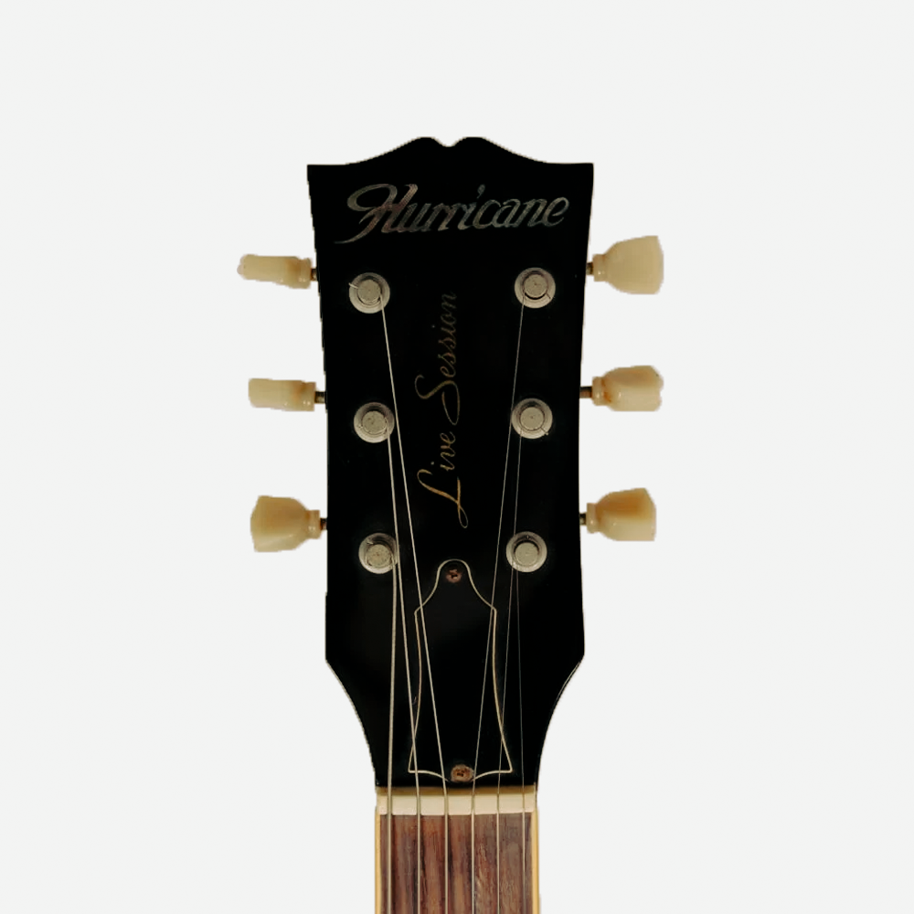 Изображение Hurricane Les Paul Korea Электрогитара б/у, HH, Cherry Burst, Кремовый пикгард