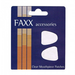 Изображение FAXX  FMCC-3CO Наклейка защитная для мундштука, цвет- прозрачный, овал, толщина 0,30 мм