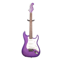 Изображение Gypsy Rose Stratocaster Электрогитара б/у, s/n 20111428, SSS, Фиолетовый металлик + Чехол 