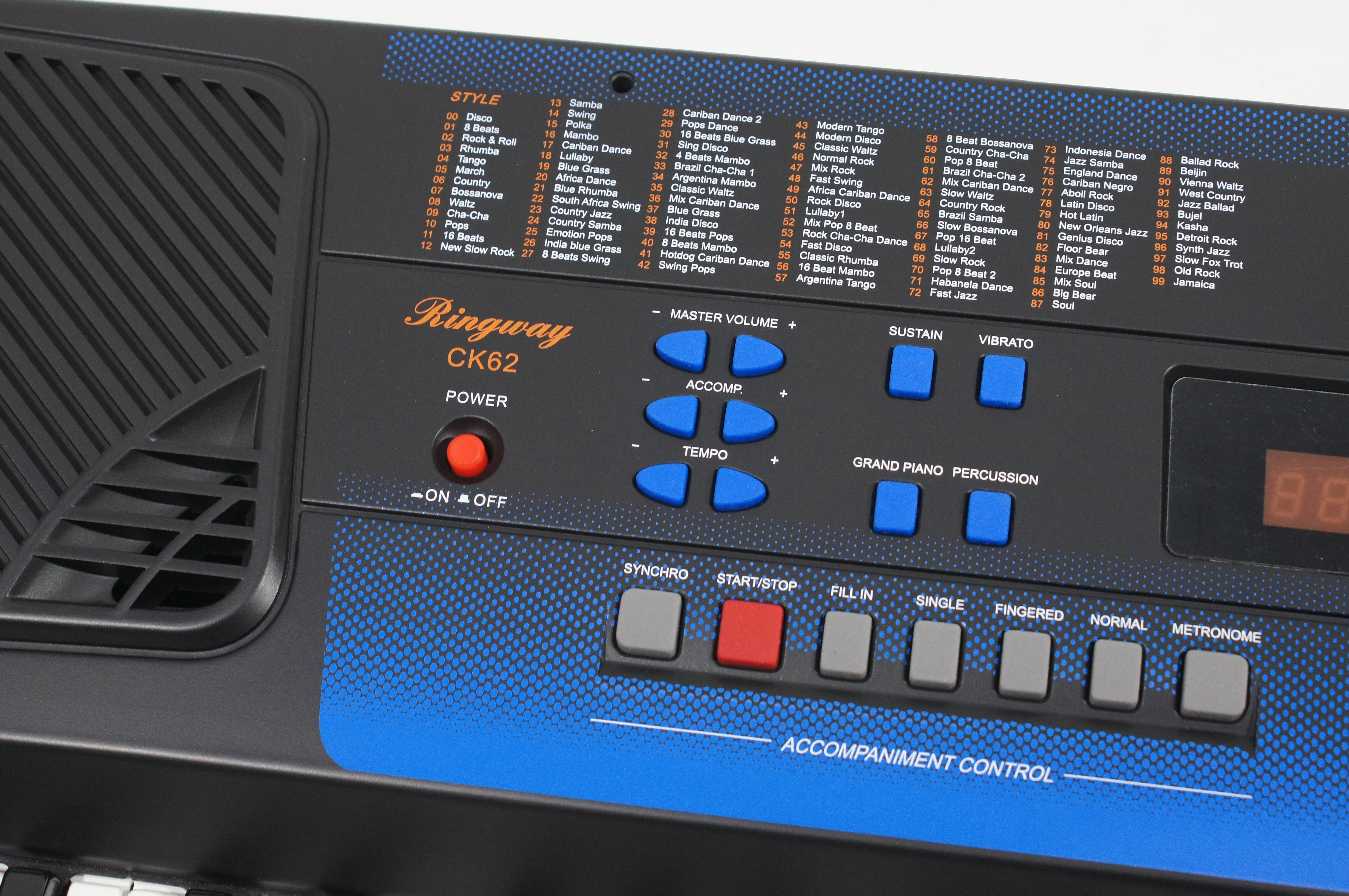 Изображение RINGWAY CK62_B Синтезатор