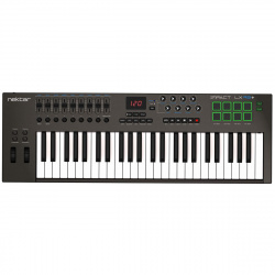 Изображение Nektar Impact LX 49+  USB MIDI клавиатура, 49 клавиш, совместимо с Mac/PC/iPad/ПО Bitwig 8-Trac