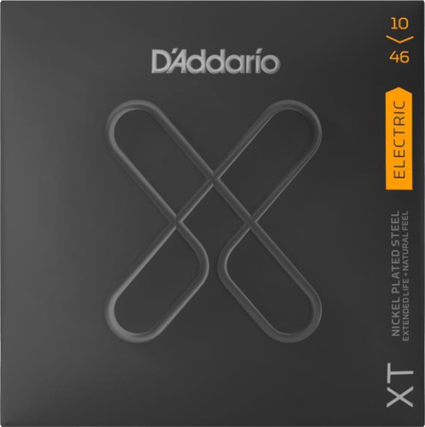 Изображение D'ADDARIO XTE1046 струны для электрогитары, серия XT, никель, с супертонким защитным покрытием, кали