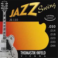 Изображение THOMASTIK JS110 Jazz Swing Комплект струн для акустической гитары, Еxtra Light, сталь/никель, 10-44