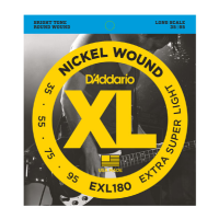 Изображение D`ADDARIO EXL180 035-095 Струны для бас-гитары 