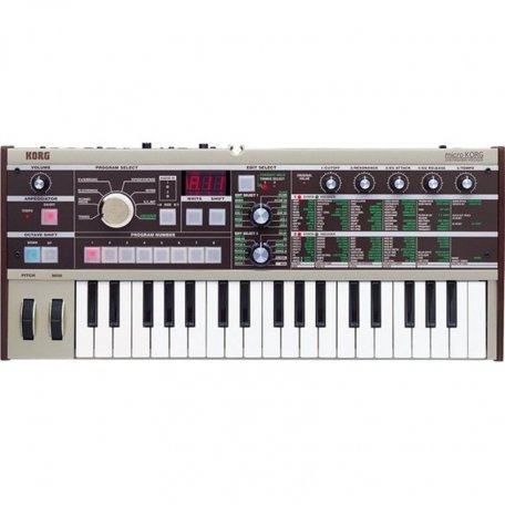 Korg MicroKORG синтезатор s/n 151750 + чехол Изображение Korg MicroKORG синтезатор s/n 151750 + чехол