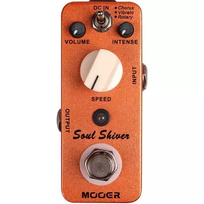 Изображение MOOER Soul Shiver Мини-педаль univibe pedal (Chorus+Vibrato+Rotary)