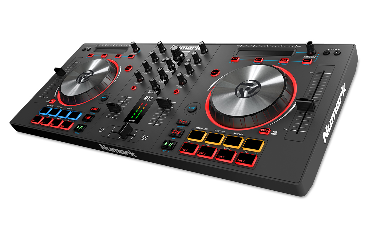 Изображение NUMARK MixTrack Pro II USB DJ-контроллер с аудиоинтер