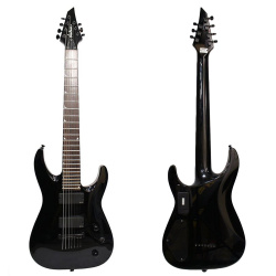 Изображение JACKSON SOLOIST Электрогитара Б\У, 7 струн, s\n:IWJ1202514, EMG707, HH, Черный, сквоной гриф. Indone