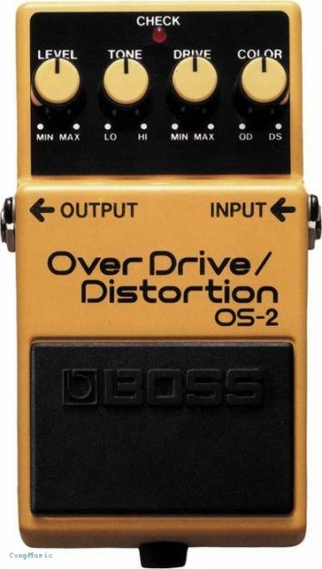 Изображение BOSS OS-2 Педаль гитарная Overdrive/Distortion